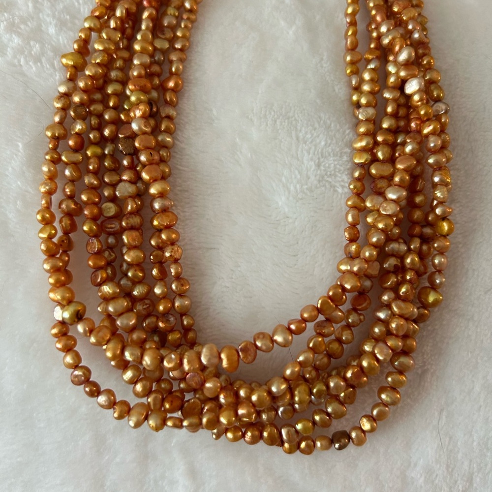 Silpada Gold Fresh Water Pearl Necklace